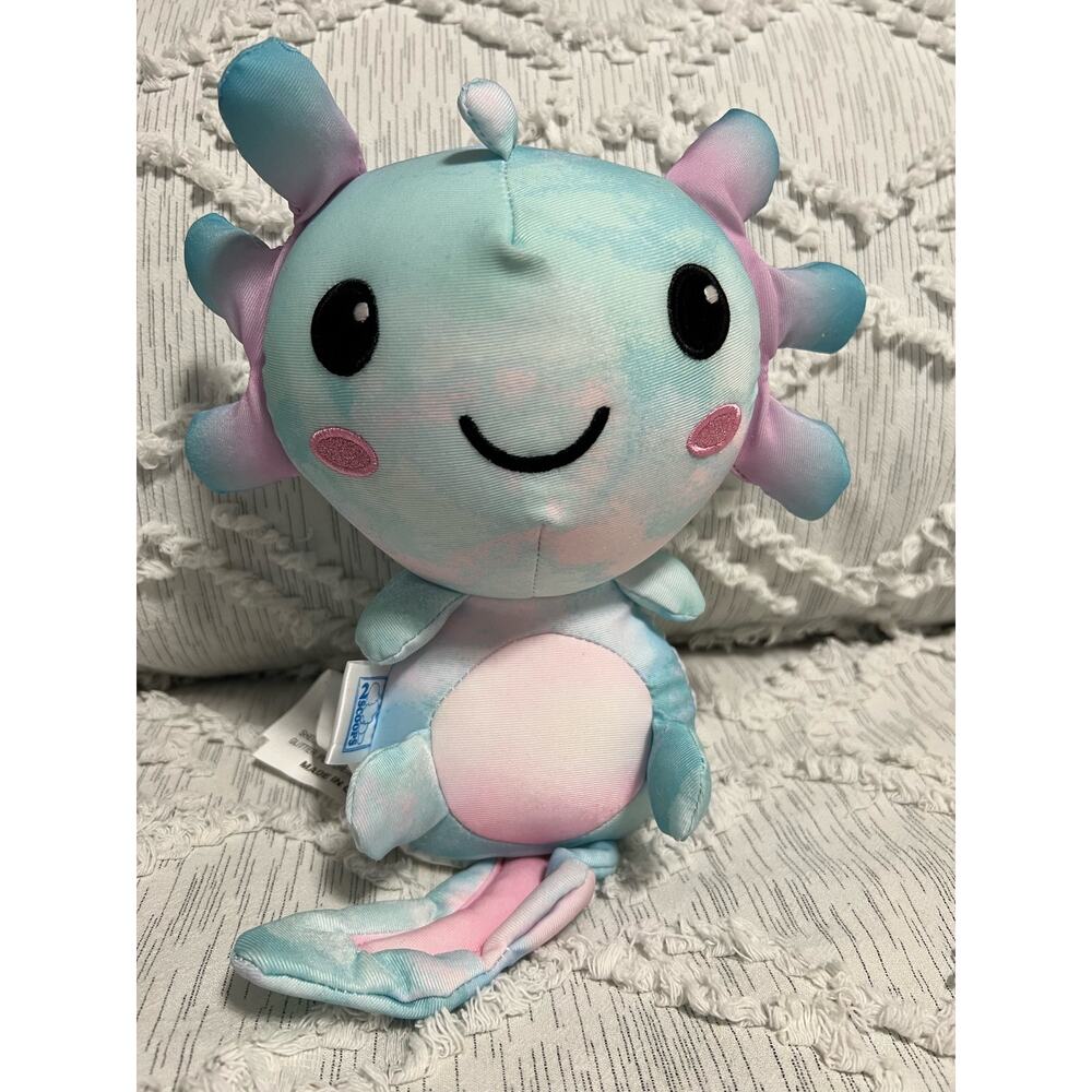 2 Scoops Aqua Axolotl Plush Scented Strawberry 12" Soft Pillow Plush